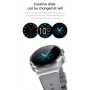 DrPhone DUALX7 – Smartwatch Met Mobiele App – Met Bluetooth 5.0 Oordoppen – IP67 Waterdicht – Smartwatch Met Touchscreen Zwart