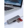 Luxwallet DM12 USB 3.0 Naar Ethernet Poort Hub + 3 Poort USB3.0 Met 1000Mbps + Transfer snelheid Tot 300 Mb/s