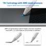 DrPhone Pro Logic4 Stylus pen - Verbeterde 4096 Druk Gevoeligheid - Palm Afwijzing – Geschikt voor Surface Pro 8 & Pro 7, etc