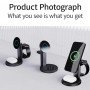 DrPhone LegendXII Magnetische 15W Qi Snelle Draadloze oplader – Geschikt voor iPhone 12/13 /Apple Watch 7 / Airpods 2/Pro