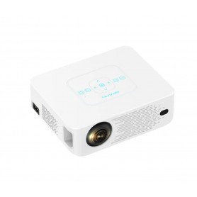ELEMENTKEY BEAM11® - Wifi Full HD Projector - Beamer Met Speaker – Stem Control - Android 9.0 Systeem – 300 ANSI lumen – Wit