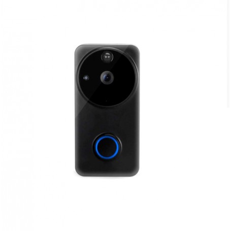 DrPhone LM3-A - Batterijen + Batterijlader Full HD 1080P - Nachtzicht -Smart Life - Google home-Zwart