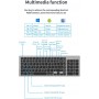 Elementkey® V07 Bluetooth Draadloos Stille Toetsenbord – Geschikt voor IOS / Android / Windows met Numeriek toetsenbord - Wit
