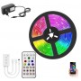 Drphone AG06 - LED Strip RGB - 15 METER - WiFi - Draadloos - Muziek afspelen - Ip65 Amazon Alexa / Google Home - App Bediening