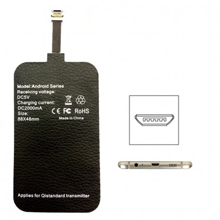 DrPhone R4 - 10W 2A Draadloze Ontvanger + Lader Voor Micro USB A - Mobiele Telefoon - A Versie Smartphone Ontvanger