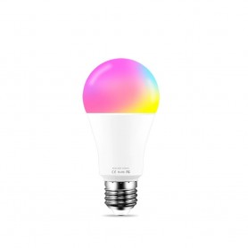 DrPhone SmartLED® - Dimbaar E27 Smart Lamp - Slimme Verlichting - 15W - RBG+W - Wifi - Smart Home - Alexa / Google Home Led Lamp