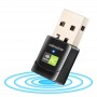 DrPhone W3 Pro - Driver Free - 600Mbps - Dual Band - USB WiFi - Plug en Play WiFi Adapter - Zonder Installatie 