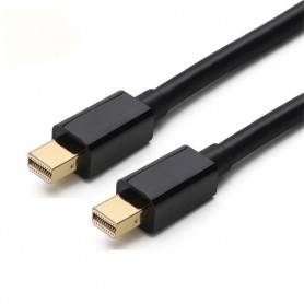DrPhone DP5 - Mini Displayport 1.2 male Naar Mini Displayport 1.2 Male Adapter Converter – 4K x 2K- Zwart – 1.8M
