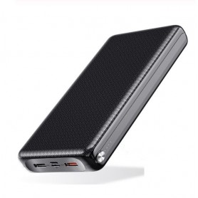 DrPhone PW3 Powerbank 30.000mAh – Snel Opladen Qualcom 3.0 - PD 3.0 USB C Power Delivery- 18W -Zwart