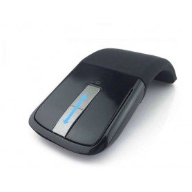 DrPhone F2 Bluetooth Touch Flexibele Foldable Draadloze Muis – 1200 DPI + Inclusief batterijen – Zwart