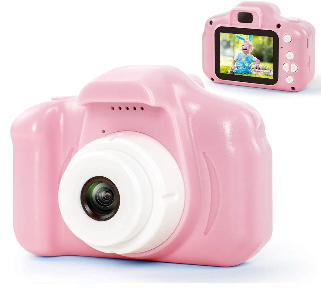 DrPhone Pixel - Digitale Kindercamera Kids-1080P FHD 2 inch IPS-scherm en 8 GB SD-kaart voor 3-10 jaar –