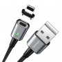 DrPhone iCON Series - Gecertificeerde Oplader - Magnetische 8-Pin iPhone / iPad oplaadkabel + Datakabel - Magnetisch