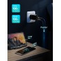 DrPhone HALO-N1 - Dubbele Snellader  - 18W PD USB-C + 18W QC 4.0 USB - LED Voltage Realtime Voor Smartphone / Tablet - Zwart