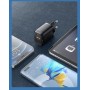 DrPhone HALO-N2 - 20W Oplader met USB-C PD + QC 3.0 USB Lader - 80% - 35 minuten - Stekker Voor Smartphone / Tablet - Zwart