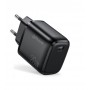 DrPhone HALO-N3 - 20W Oplader met USB-C PD Lader - 80% - 35 minuten - Stekker Voor Smartphone / Tablet - Zwart