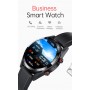 DrPhone Model Z - 454x454 Amoled Smart Watch - Always On Scherm - Bluetooth Bellen - Lokaal Audio - Oordoppen Verbinden - Zwart