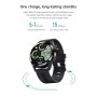 DrPhone Model Z - 454x454 Amoled Smart Watch - Always On Scherm - Bluetooth Bellen - Lokaal Audio - Oordoppen Verbinden - Zwart