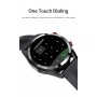 DrPhone Model Z - 454x454 Amoled Smartwatch - Always On Horloge - Bluetooth Bellen - Lokaal Audio - Oordoppen Verbinden - Zilver