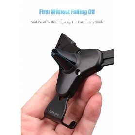 DrPhone V-MMS - Universele Smartphone Auto houder - Air Vent Zwaartekracht - Geschikt voor iPhone / Samsung etc - Zwart