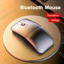 ELEMENKEY MIX3 2 in 1 Bluetooth & Draadloze Boog Muis – Ergonomisch – Stille Muis - Verstelbare DPI - Grijs