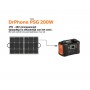 DrPhone PSG 200W Draagbare Solar Power Station - Generator - 220V - 151WH (40800MAh/3.7V) Met 2 DC/QC 3.0 & 2.4A