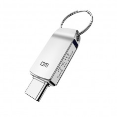 LUXWALLET PROX4 - Metalen USB 3.0 stick - 64GB Opslag – Geheugen Stick + 360 ° rotatie - Zilver