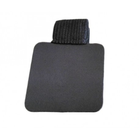DrPhone Zelfklevende PU Lederen Pen Clip - Elastische Loop Voor Notebooks Tijdschriften Klemborden Pennen Houder Etc – Zwart