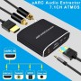 DrPhone eArc Lite - 192Khz HDMI Audio eArc Extractor 7.1CH Atmos Converter - 5.1 - voor Dolby Digital / Chromecast