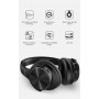 DrPhone ANC-E9 Pro - Noise Cancelling Koptelefoon - Bluetooth 5.0 AptX LL - Over-Ear - 60 uur Accu - Draadloos - Eclipse Zwart