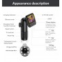 DrPhone APL08 Draagbare Digitale Krachtige Microscoop – 2inch Scherm – Ingebouwde Batterij - 12x24 Vergroting /5X zoom