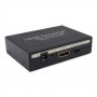 DrPhone HA3 HDMI 1080P 4Kx2K Audio Extractor - HDMI naar HDMI met Audio (Optische SPDIF + L/R Stereo) Adapter – Zwart
