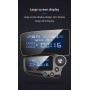 DrPhone BC19 – FM Transmitter - LCD Scherm - Handsfree – Bluetooth 5.0 - Carkit – USB + Micro SD & Aux - Zwart