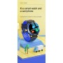 DrPhone Zone - 4G SIM Smartwatch voor Kind/Senior met GPS - Camera – GPS – SOS / Belfunctie - Stappen – Waterdicht – Roze/Zwart