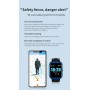 DrPhone Zone2 - GPS Smartwatch 4G - SOS Knop - Locatie via WiFI / 4G - Camera - Horloge voor Senioren / Kinderen - Zwart