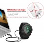 DrPhone UCE5 USB-C Vrouwelijk naar Oplaadadapter Garmin Smart Watches – Omvormer - Oplaadconnector – Zwart
