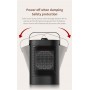 DrPhone PureHeat Lite - PTC Kachel - Draagbare Verwarming - 1500W - 3 Standen - Draaifunctie - Warm binnen seconden - 15m²