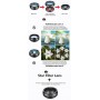 DrPhone APL6+ Smartphone Lens kit- 10 in 1 - 22x telelens, 198 ° fisheye, Groothoek/Macro/CPL/STAR/ en meer