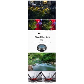 DrPhone APL6+ Smartphone Lens kit- 10 in 1 - 22x telelens, 198 ° fisheye, Groothoek/Macro/CPL/STAR/ en meer