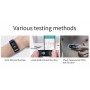 DrPhone GTX10 - ECG + PPG - Smartwatch - Armband voor Mannen & Vrouwen - Bloed Zuurstof / Bloeddruk meter / Hartslag