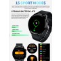 DrPhone PureWear Classic - Curved AMOLED Always On Scherm - Smartwatch Mannen / Vrouwen - PayPal Betalingen - Bellen - Zilver