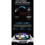 DrPhone PureWear Classic - Curved AMOLED Always On Scherm - Smartwatch Mannen / Vrouwen - PayPal Betalingen - Bellen - Zilver