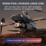 LUXWALLET Libra X Dodge - 5Ghz Quadcopter Drone 1.2km - Obstakel Ontwijking - 3 Assige Gimbal - EIS Camera - GPS - RC - Zwart