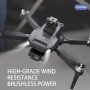 LUXWALLET Libra X Dodge - 5Ghz Quadcopter Drone 1.2km - Obstakel Ontwijking - 3 Assige Gimbal - EIS Camera - GPS - RC - Zwart