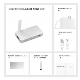 Deeper Connect Mini - VPN (DPN) - IoT Cyber Bescherming - Router Beveiliging - Plug en Play - Crypto Miner - DPR - Netwerk