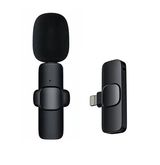 Horen van geloof verkoper DrPhone PX Lite – Draadloze Lavalier Lightning Microfoon - Draagbare Opname  Microfoon – Ruisonderdrukking – Zwart