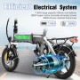 ElectronicWorks AiO-3 Vervangbare Lithium Batterij E-Bike Elektrische Fiets / Accu 36V, 8.7AH