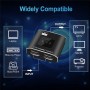 DrPhone HS5 HDMI Switch - 2 IN 1 UIT - HDMI Schakelaar - 8K@60Hz 4K@120Hz - 48Gbps - Zwart