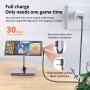 DrPhone SC6 6A 66W USB Type C Kabel – 90° Haakse Oplaadkabel – SuperCharge - Geschikt Voor SGP - 1M - Zwart