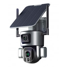 DrPhone SolarX - 2,4GHz - Camera – 4K UHD 8MP – 10X Zoom – Pan / Tilt – Zonne Energie – Audio – Beveiligingscamera