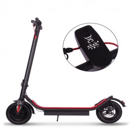 ElectronicWorks AiE-3 - Elektrische Step - E-step - 250KW - 25Km/h - 50KM Afstand - 15Ah Accu - Inclusief App - 140KG - Zwart